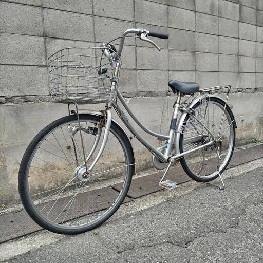 26インチ自転車3段変速 オートライト付 (青空サイクル) 野崎の