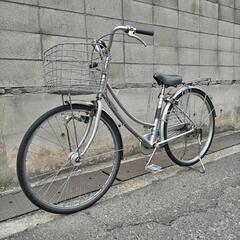 26インチ自転車　3段変速 オートライト付