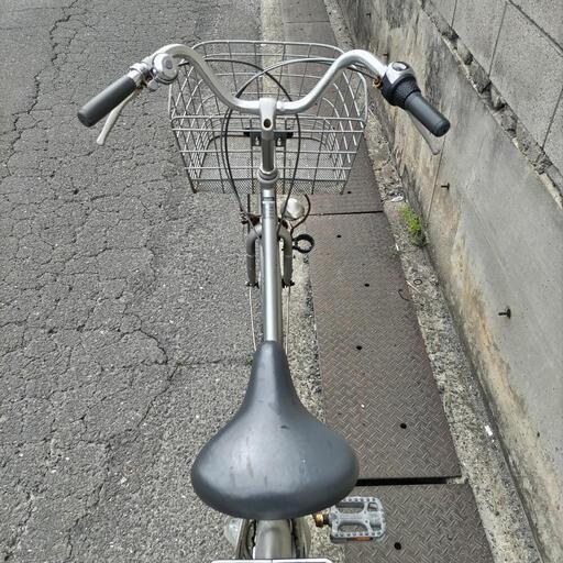 26インチ自転車3段変速 オートライト付 (青空サイクル) 野崎の