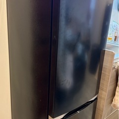 東芝 冷蔵庫 黒 170L GR-S17BS
