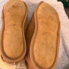 ムートン　靴　室内履きの画像