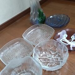 ガラス製品いろいろ　4/22 4/23限り