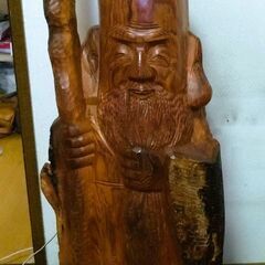【20%値下げ】縁起物！木彫り 七福神、単体販売OKの画像