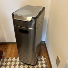 シンプルヒューマン　45リットル　ステンレスゴミ箱　