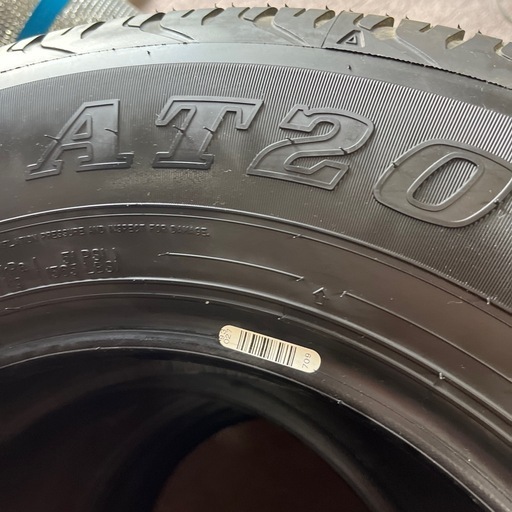 値段下げました！195／80R15。新車外し。山10部