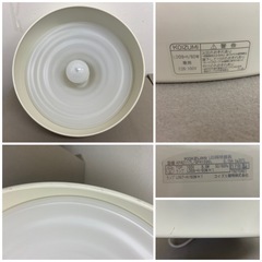 大型照明　コイズミ　シーリングライト　白　サイズ(約)直径45cm×高さ25cm中古品　の画像