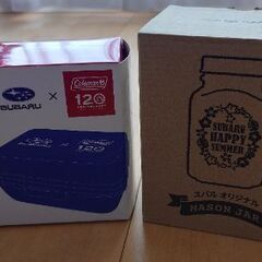 【SUBARU】☆非売品☆月末まで！ランチBOX＆メイソンジャー