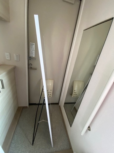 brisafe 日本製鏡面フィルム 割れない軽量鏡 スタンドミラー 全身鏡 60X160CM