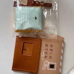 ランドセルレインカバーとネームタグとケースの画像