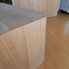 未使用訳あり 桐洋風チェスト 3段 ナチュラル 天然木 チェスト 洋服タンス 和ダンス 収納タンス 桐たんす 引き出し 和タンス 整理タンスの画像