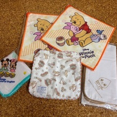 〈新品〉タオルハンカチ5枚セット 