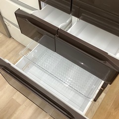【トレファク シュロアモール筑紫野店】HITACHI(日立)の6ドア冷蔵庫 R-HW60Kのご紹介です！の画像