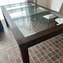Used☆カリモクドマーニ☆どっしり大きなテーブル カリモクドマーニ ダイニングセット
