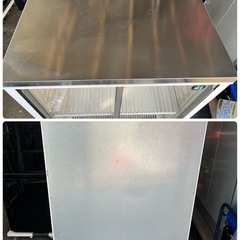 HOSHIZAKI ホシザキ 業務用 小型冷蔵ショーケース SSB-63CTL2 型 123L 中古 稼働確認済 ④の画像