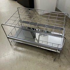 ☆値下げ☆I2504-628 ステンレス製スムーズ引き出しラック...