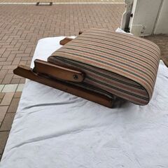 未使用　座椅子　折りたたみ　サイズ約　座面52×44cm高さ55cm　ek-636y2の画像
