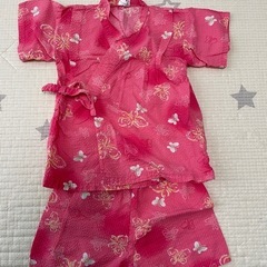 子ども服　夏服　甚平　浴衣　90cm