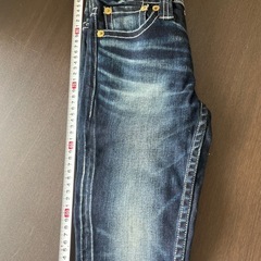 新品　ロデオクラウンズ　スキニーデニム　インディゴ系　サイズ23の画像