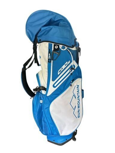 Sun Mountain C130S ゴルフバッグ スタンド付き ブルー（Sun
