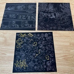 ディズニースクラッチアートベストセレクションの画像