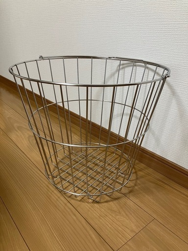 無印良品】廃盤商品ステンレス製 ワイヤー ランドリー 無印良品】廃盤商品ステンレス製 ワイヤー ランドリー