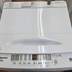 6ヶ月保証付き！！！　ハイセンス　洗濯機　HW-T60H　2022年製　【ジャングルジャングル堺初芝店】の画像