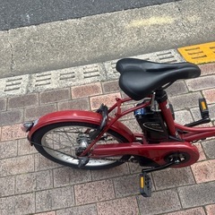 電動自転車 20インチ パナソニック BE-ELGL03R 赤 6.6ah
