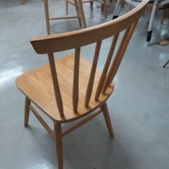 12-2　未使用/新品　ダイニングチェア 　在庫３脚　 ウィンザーチェア コームバック チェア コムバック 北欧 天然木 椅子 イスの画像
