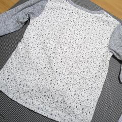レース付きカットソー　120　ライトオンの画像