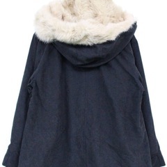 FIKA. ファー付き黒ジャケットの画像