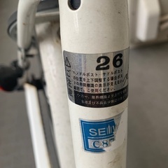 中古　自転車　２６インチの画像