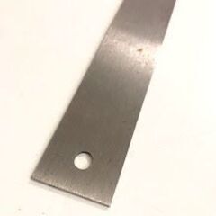 stp-3137　ヤマヨ　定規　1m　100cm　左右両基点両切タイプ　ステンレス　艶消し　直尺　ものさし　検査　製図の画像