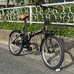★整備済み★折り畳み自転車★20インチ★ の画像