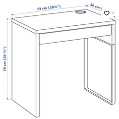 IKEA ミッケ　机の画像