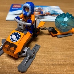 LEGO レゴ　北極探索　60032 スノーモービル