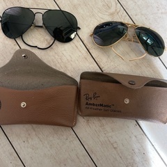 Ray ban B&L サングラス2種