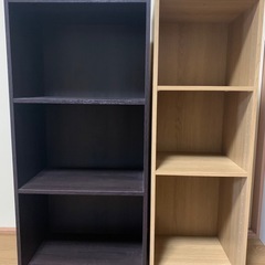 無料　カラーボックス(2点)