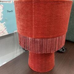 ★【フランフラン】ロープテーブルランプPK  フロアライト  上下2灯ランプ  照明器具  ベルベット  【3か月保証】北九州店舗店頭販売のみの画像