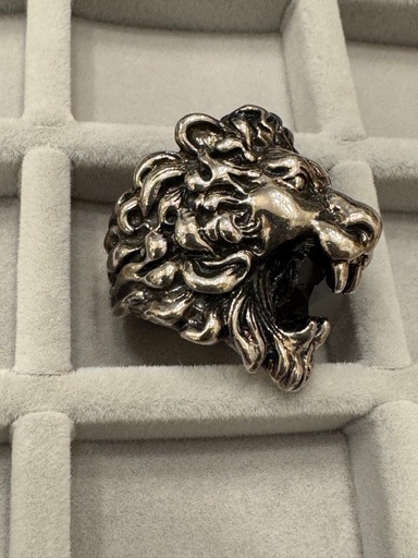 GUCCI グッチ　ライオンヘッドリング　13号