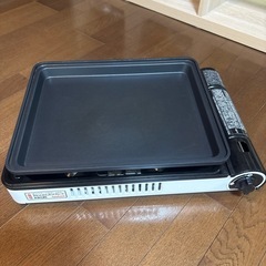 イワタニ　カセットフー　カセットコンロ　鉄板（ガスは付属なし）の画像