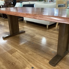 ダイニングテーブル〈カリモク製〉【町田市再生家具】250243の画像