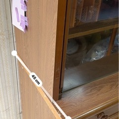 食器棚　キャビネット　木製の画像