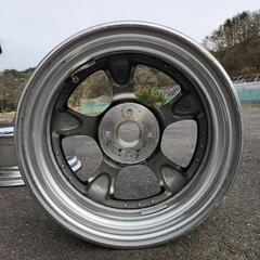 WORK VS-KF 15インチ 6.5J 深リム絶版ホイール② (ガラクタサルベージ