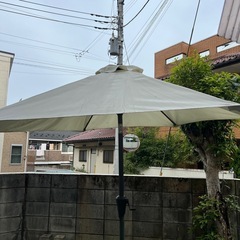 ガーデンパラソル 庭 テラス 直径約220cm の画像