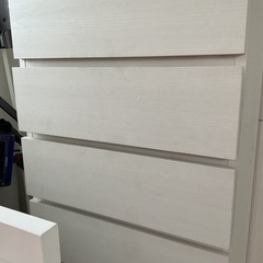 🧺 シンプルで使いやすい！ニトリの6段ハイチェスト【エレアK 60 WH】の画像