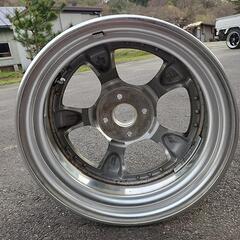 WORK VS-KF 15インチ 6.5J 絶版ホイール (ガラクタサルベージ WORK VS-KF 15インチ 6.5J 絶版ホイール (ガラクタサルベージ