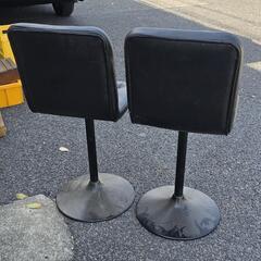 カウンターチェアー　2個セットの画像
