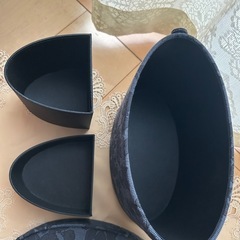 ⭐︎素敵な紺色化粧品ケースの画像