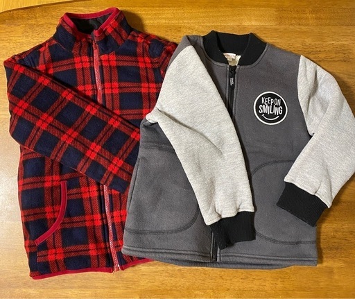 男児130秋冬服7点セット (ぶち) 柳ケ浦のキッズ用品《子供服》の