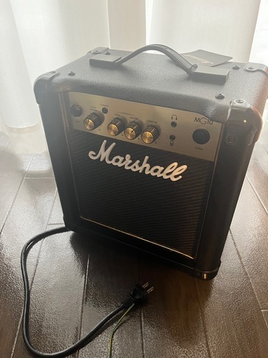 Marshall ギターアンプMG10gold + シールド3m 